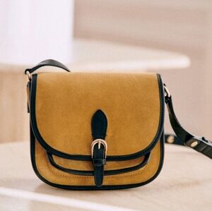 Sezane Romeo Bag in Beige Multi